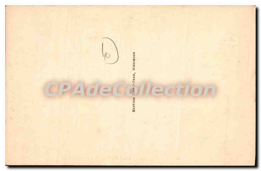 CPA Hossegor Bord du Lac Les Pins  — Verso