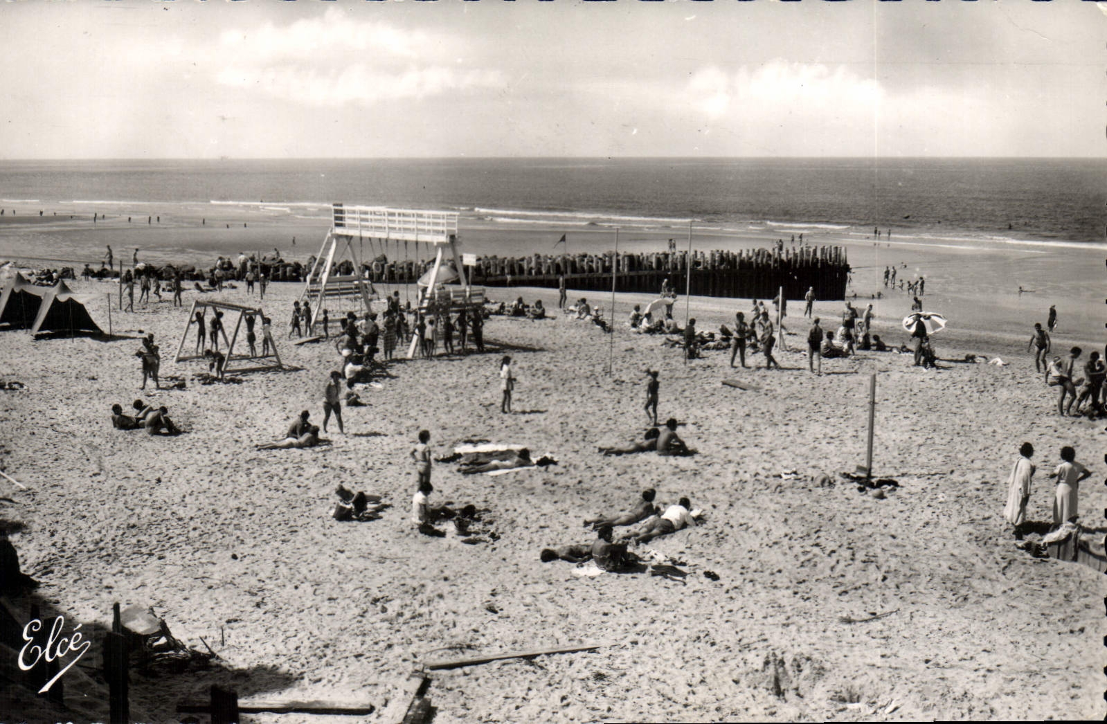 Les Jeux sur la Grande Plage — Hossegor — Éditeur L. Chatagneau 92
