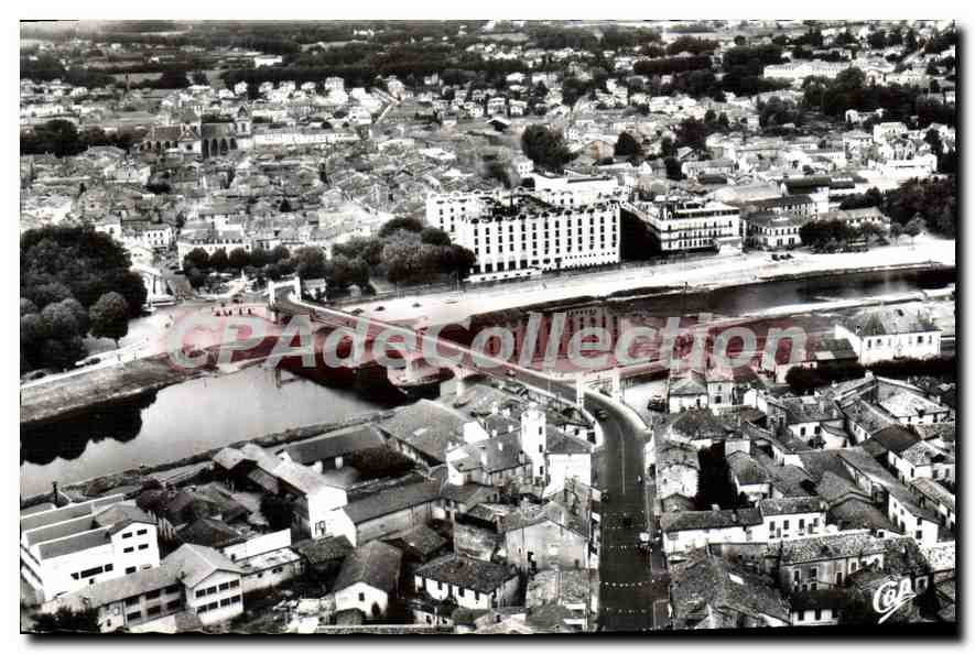 Vue aérienne de Dax — vue générale — Réal-Photo
