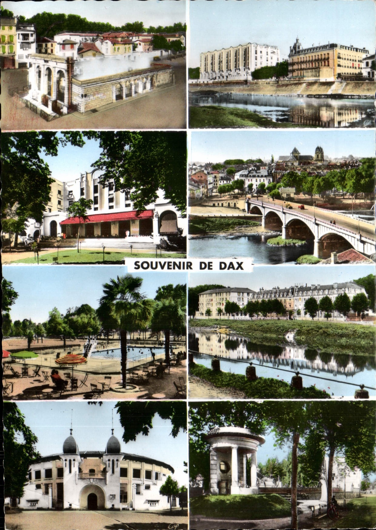 CPSM Souvenir de Dax 