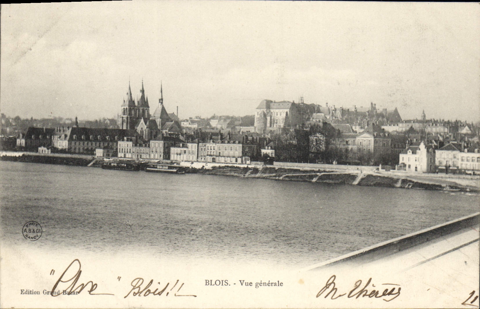Blois - Vue générale — Édition Grand-Bézan, n° 21 - Anverso