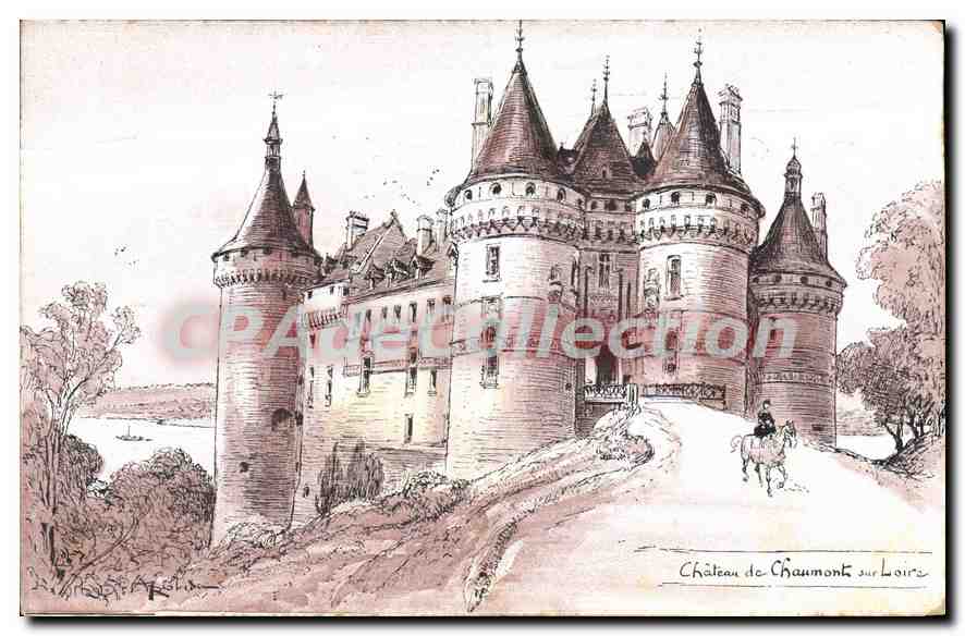 CPA Chateau de Chaumont sur Loire 