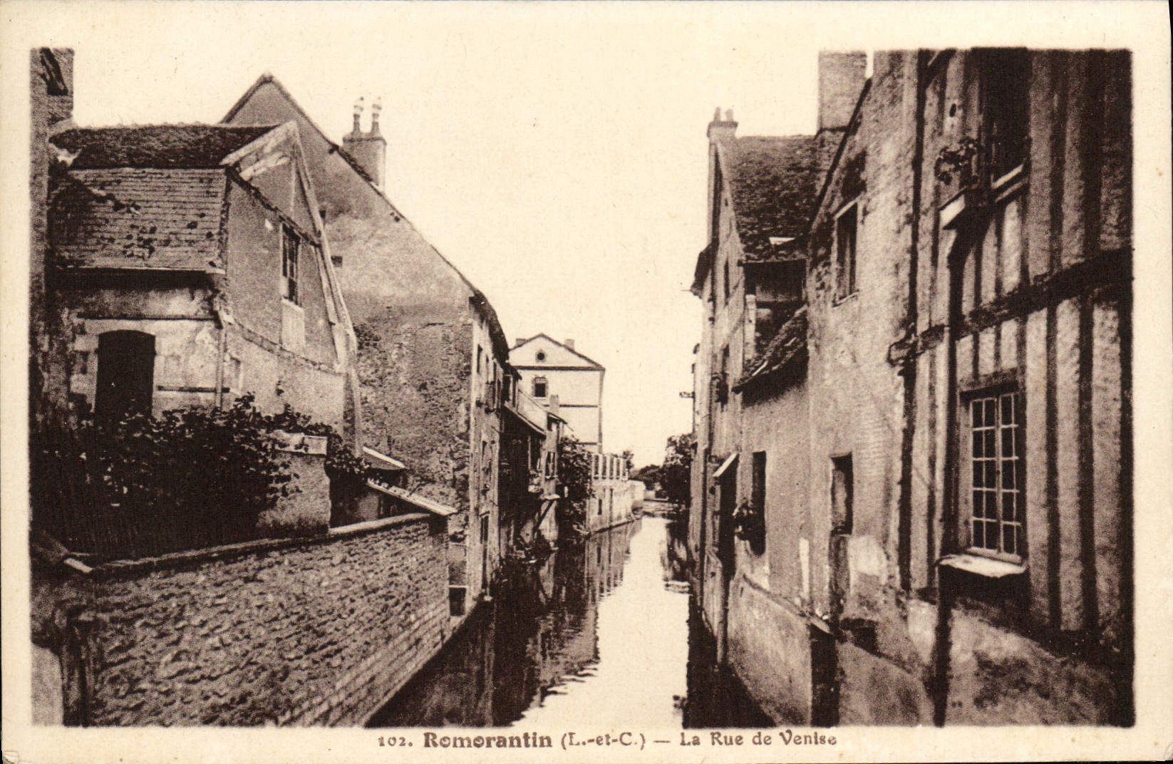 CPA Romorantin La Rue de Venise 