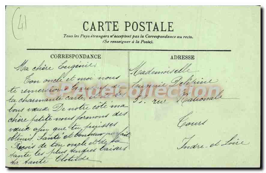 Blois — Le Pont et les Quais — LL. — n°170 — Reverso