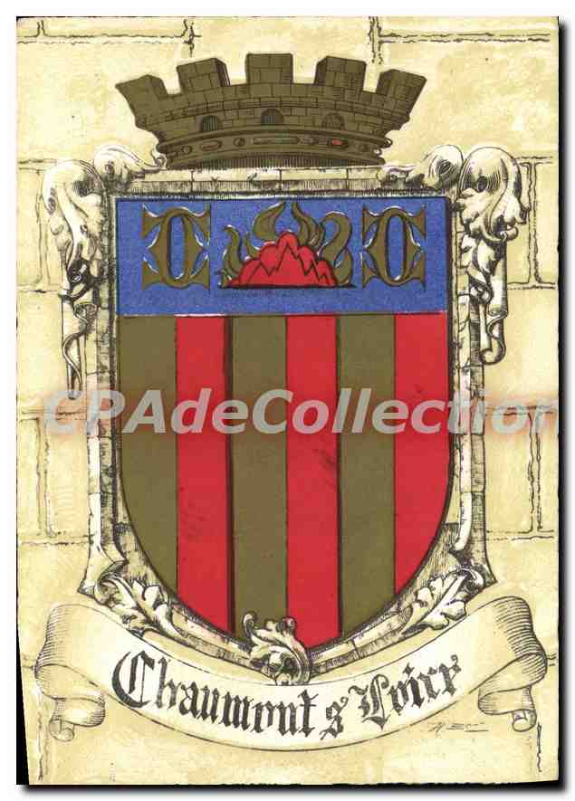 CPSM Chaumont s Loire L et Ch Blason