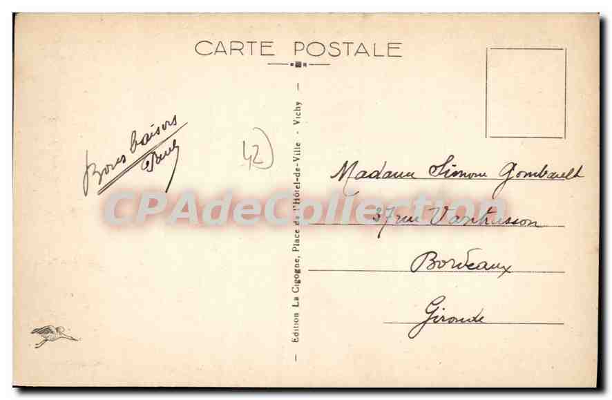 CPA Saint Just sur Loire Bords de La Loire et Piles du Pont Romain  — Rückseite