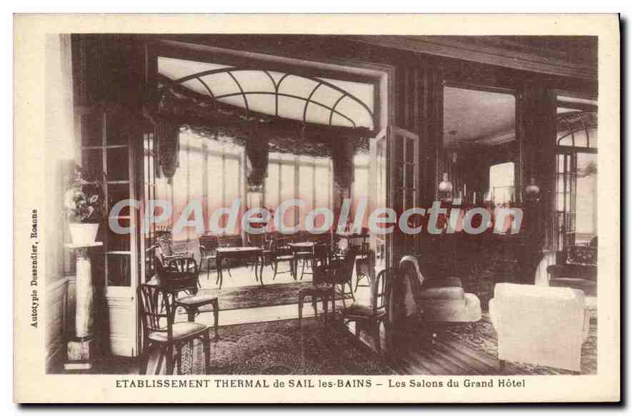 Établissement Thermal de Sail-les-Bains — Les Salons du Grand Hôtel — Aubkypio Dassaulier, Rouanne