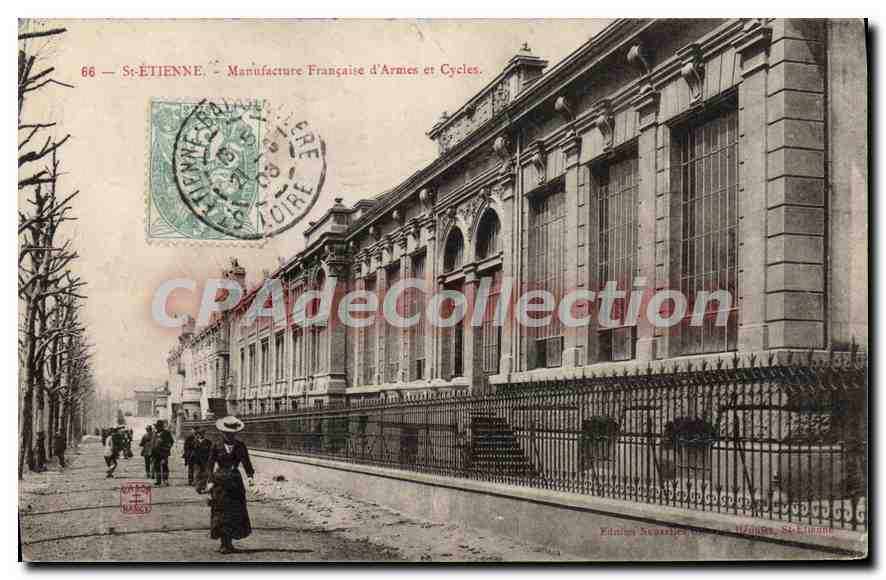 St-ÉTIENNE — Manufacture Française d'Armes et Cycles — Édition Séverin, St-Étienne