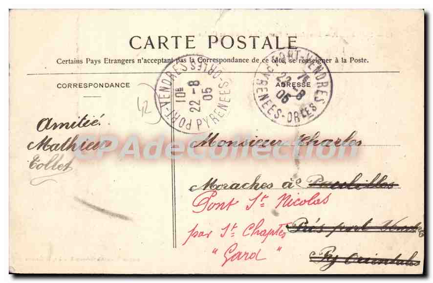 St-ÉTIENNE — Manufacture Française d'Armes et Cycles — Édition Séverin, St-Étienne — Verso