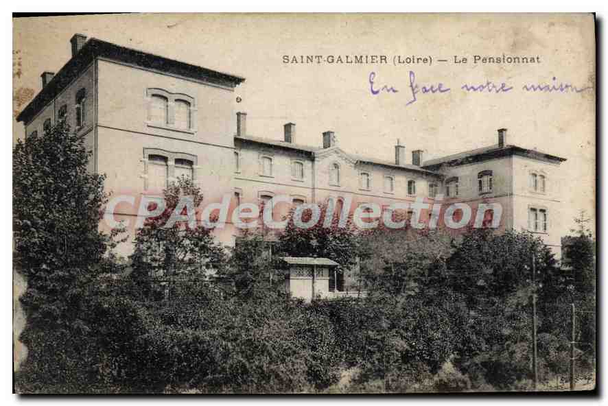 Saint-Galmier (Loire) — Le Pensionnat — Éditeur inconnu, n° de série 6