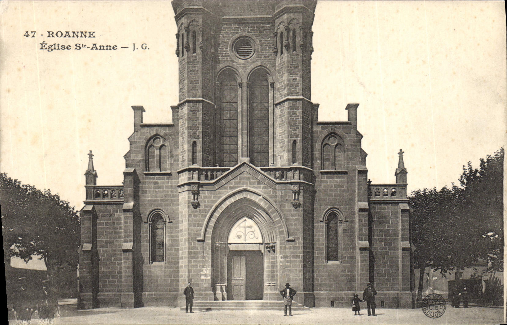 CPA Raonne Eglise St Anne 