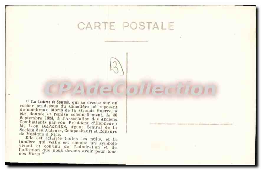 Les Pennes-Mirabeau — La Lanterne du Souvenir — Édition Koullak — Reverso
