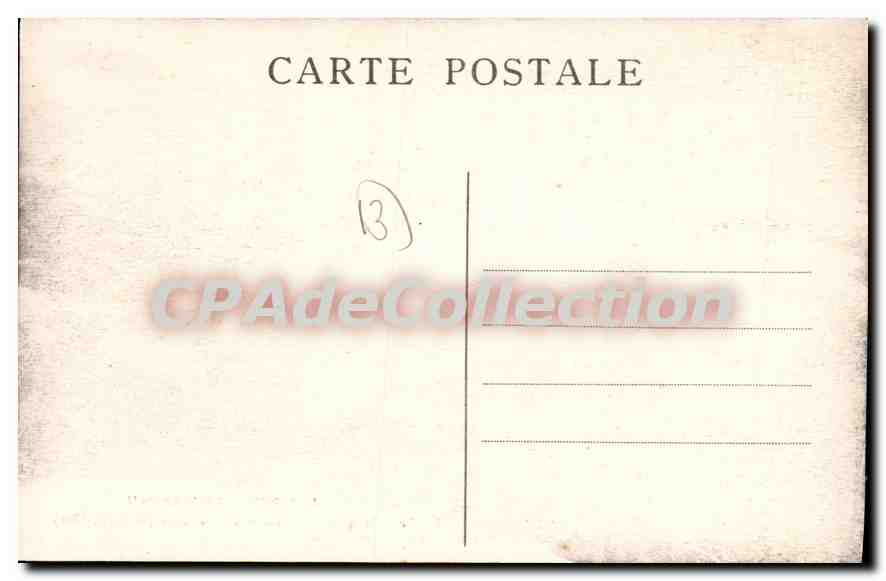 CPA Les Pennes Mirabeau La Tour Maguit et Theatre de Verdue  — Verso