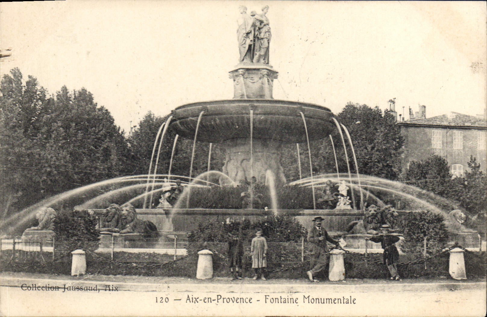 Aix-en-Provence — Fontaine Monumentale — Collection Jaussaud, n°120