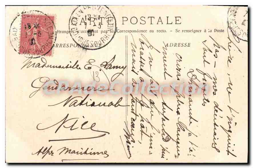 Aix-en-Provence — Fontaine Monumentale — Collection Jaussaud, n°120 — Reverso