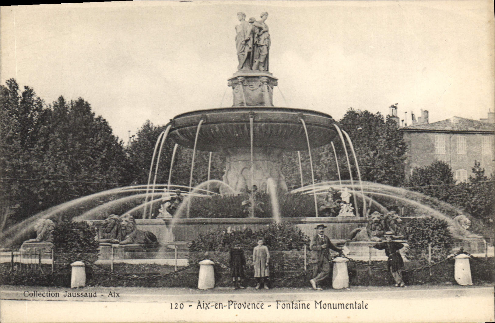 Aix-en-Provence — Fuente Monumental — Colección Jaussaud - Aix