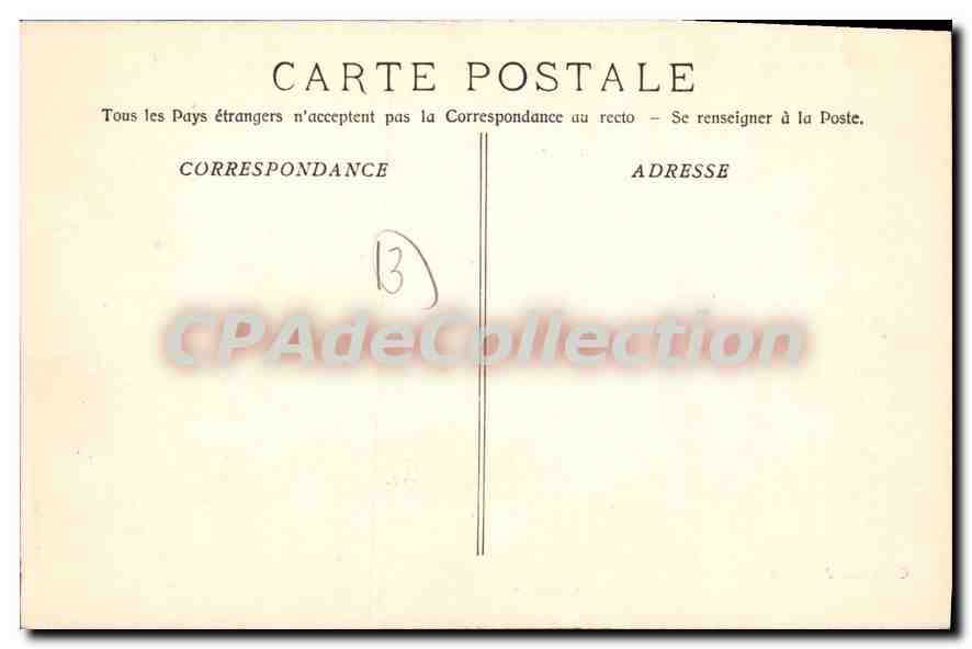 Aix-en-Provence — Fuente Monumental — Colección Jaussaud - Aix — Reverso
