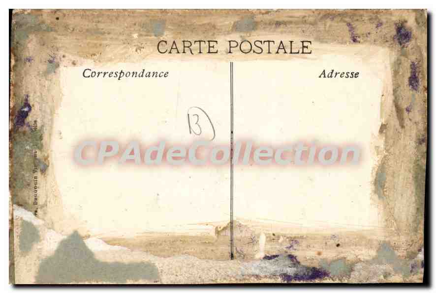 CPA Gemenos Vue Generale  — Verso