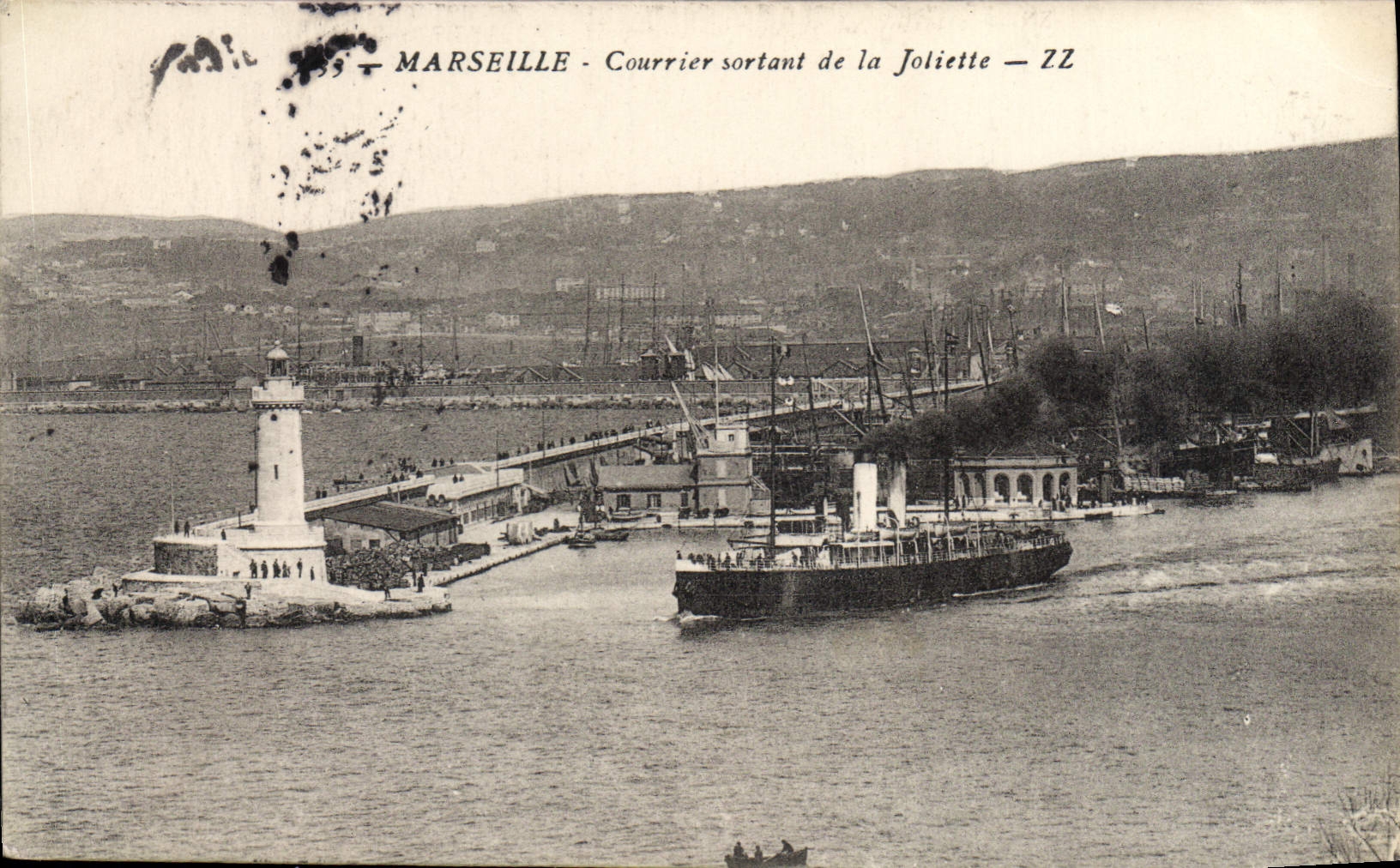 CPA Marseille Courrier Sortant de la Joliette 