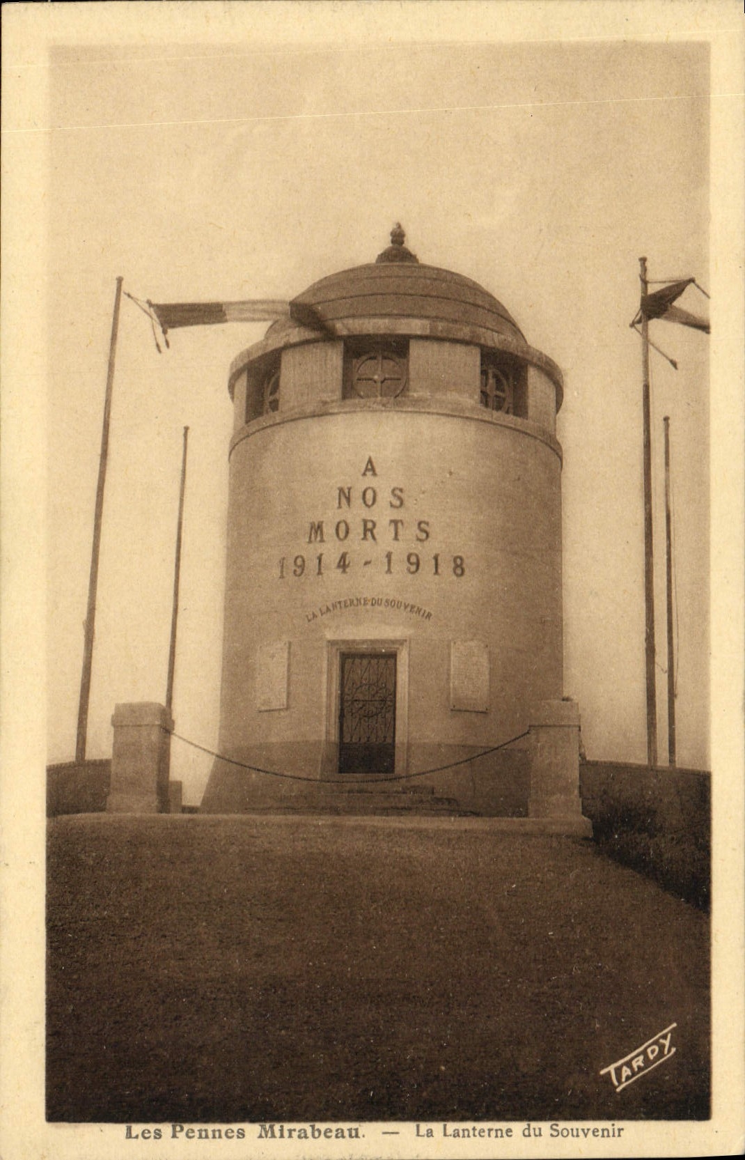 Les Pennes Mirabeau — La Lanterne du Souvenir — Tardy