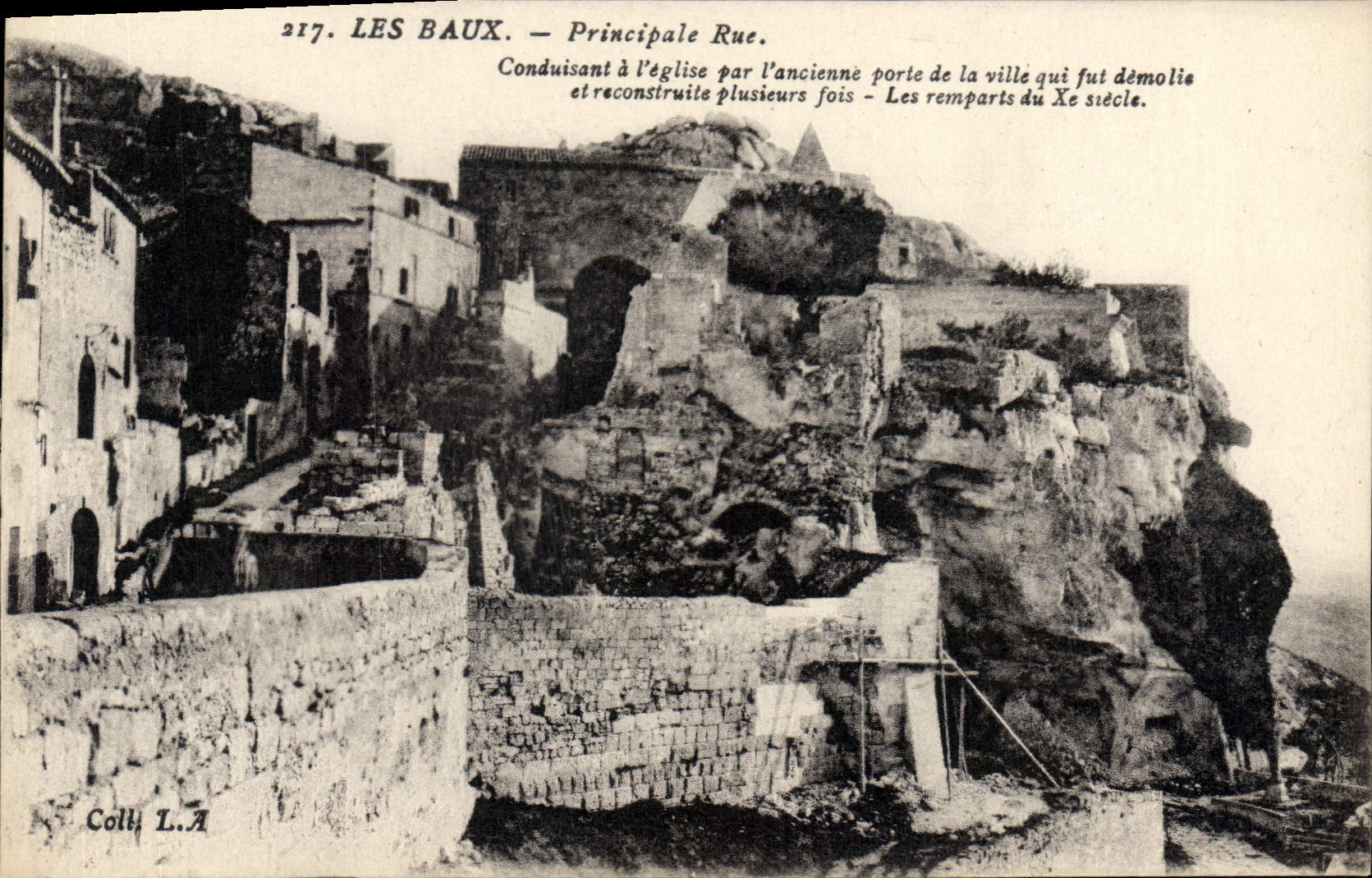 Les Baux — Principale Rue — Coll. L.A. n°217