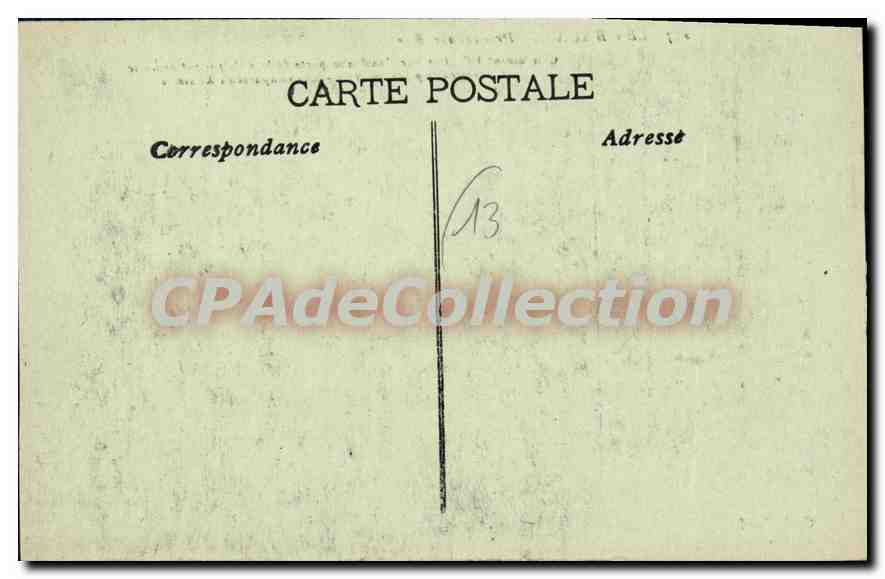 Les Baux — Principale Rue — Coll. L.A. n°217 — Verso