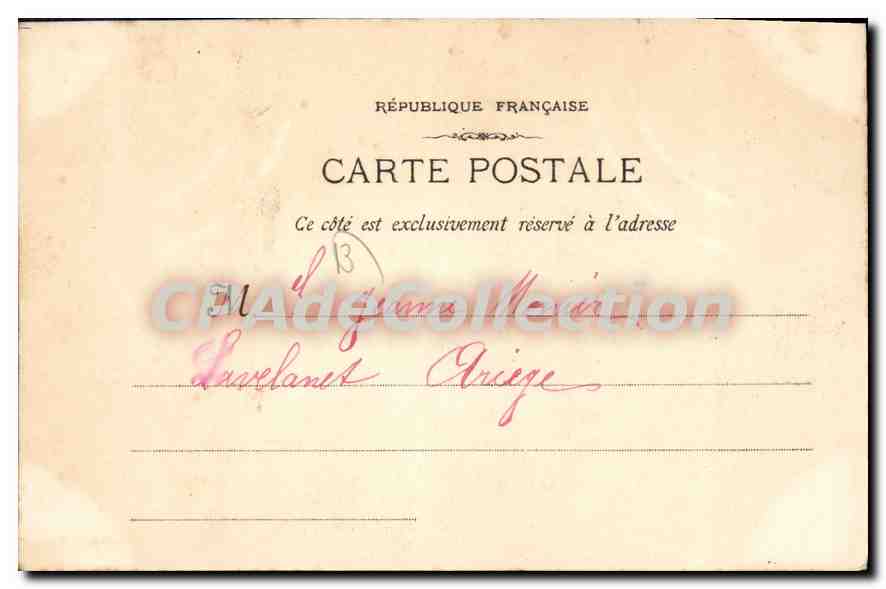 Marseille - 79 - Le Phare Sainte Marie — Phototypie E. Lacom, 19, rue Thibouretta — Reverso