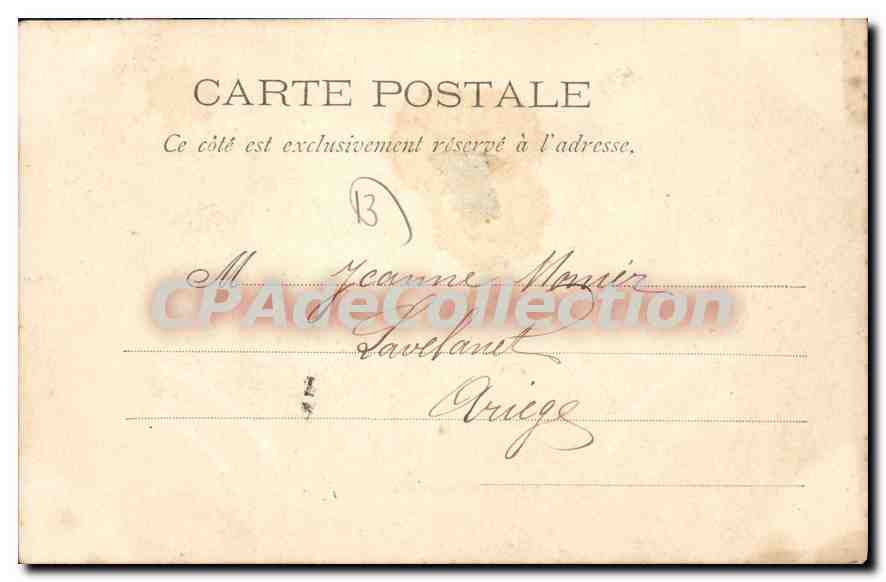 Marseille — La Cannebière — éditeur Véry Aîné, n°3 — Reverso