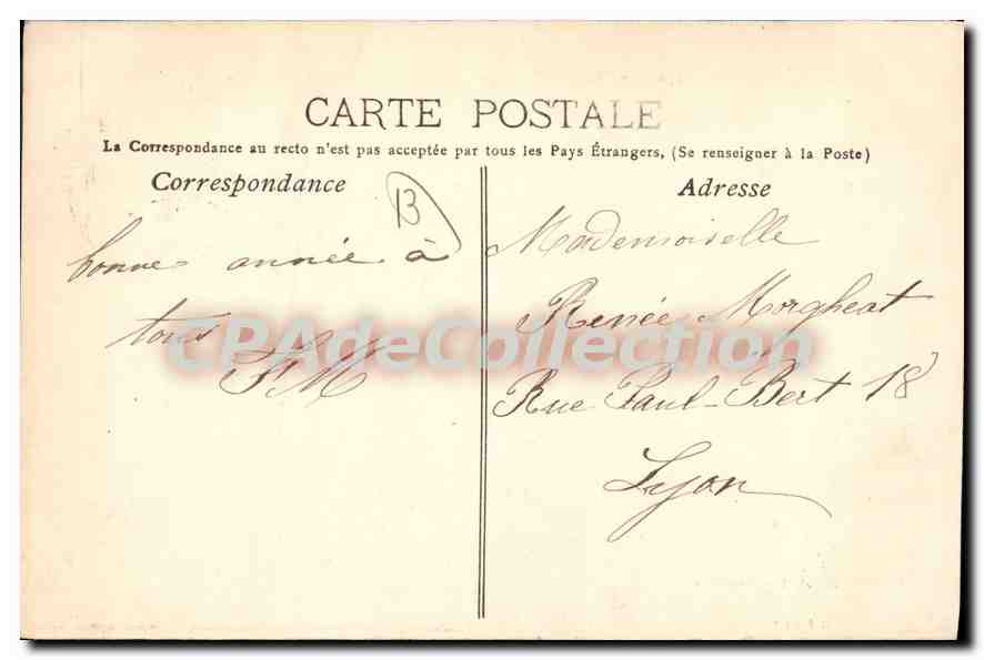 Marsella. 1.- El Viejo Puerto y Notre-Dame de la Garde — Magasin Général - Marsella — Reverso