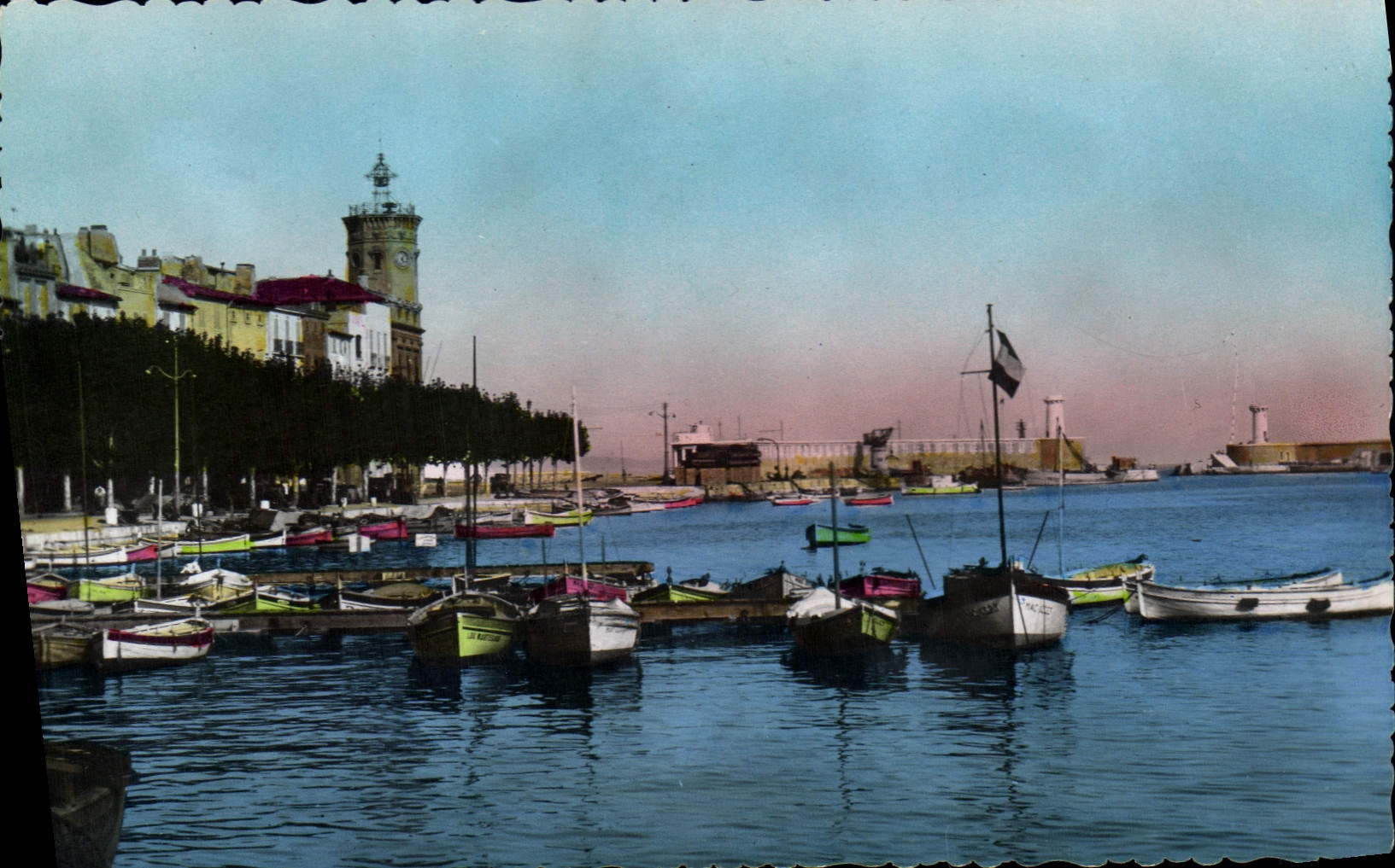 La Ciotat — Le Port et les Phares — A. TARDY, Éditeur, Marseille