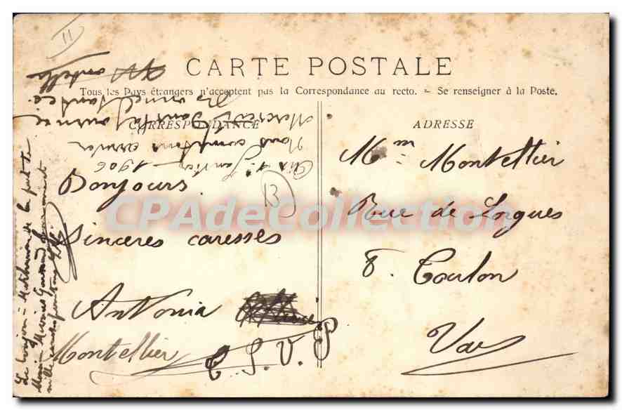 SALUT D'AIX EN PROVENCE — éditeur et Perréz — n° de série non visible — Rückseite