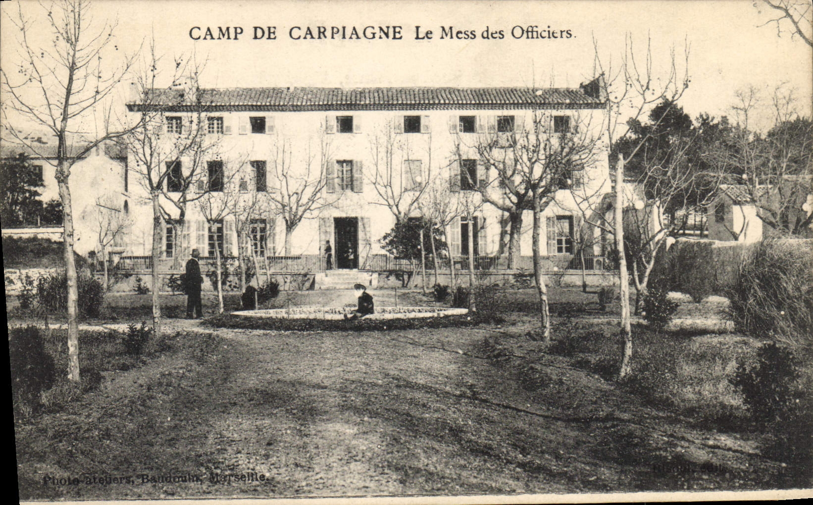 Camp de Carpiagne — Le Mess des Officiers — Photo Atiours, Baudouin, Marseille