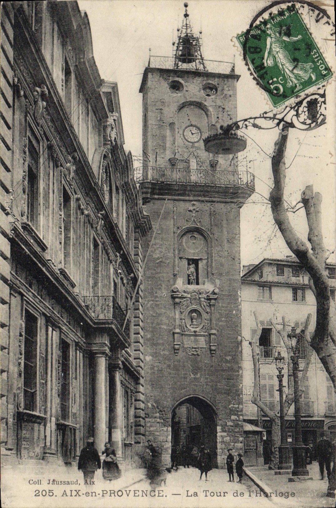 Aix-en-Provence — De Klokken塔 — Coll. Jâussaud, n°205