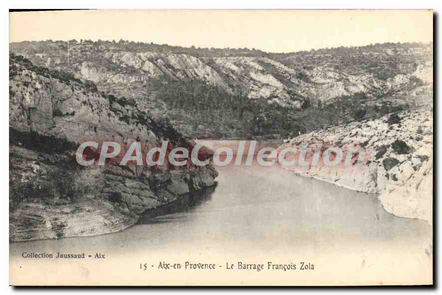 Aix-en-Provence — Le Barrage François Zola — Collection Jauassaud - Aix
