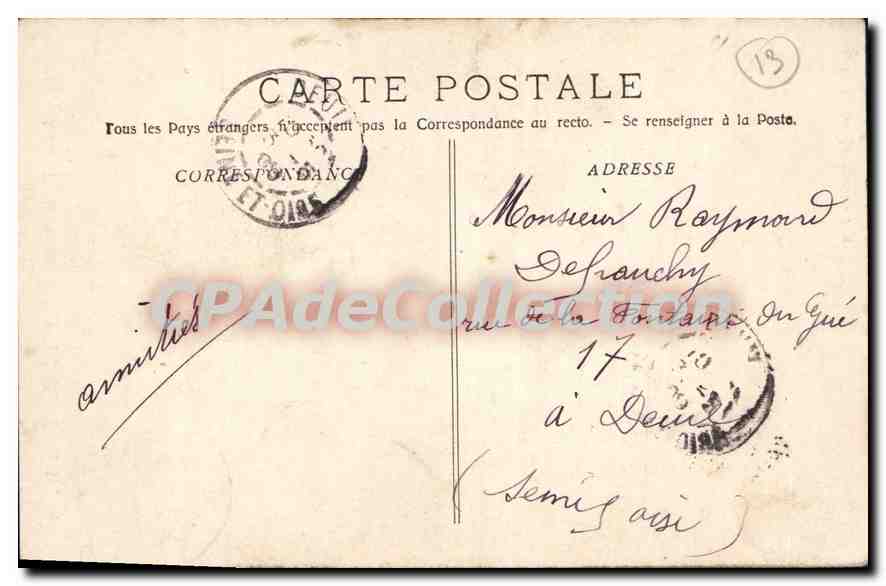 Aix-en-Provence — Rue Cardinale et Église Saint-Jean — Collection Jaussaud n°145 — Reverso