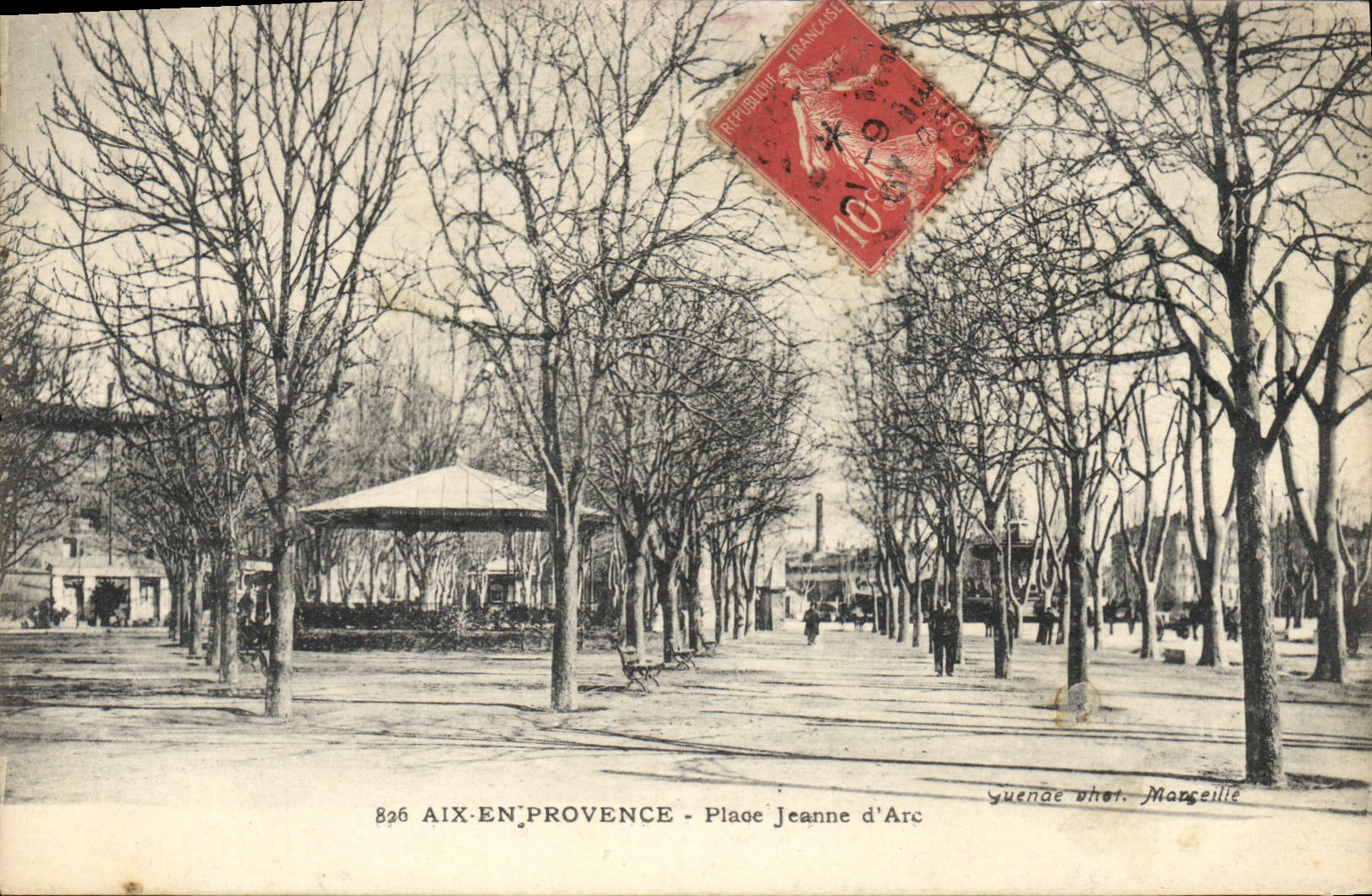 Aix-en-Provence — Place Jeanne d'Arc — Guénaëc phot. Marseille