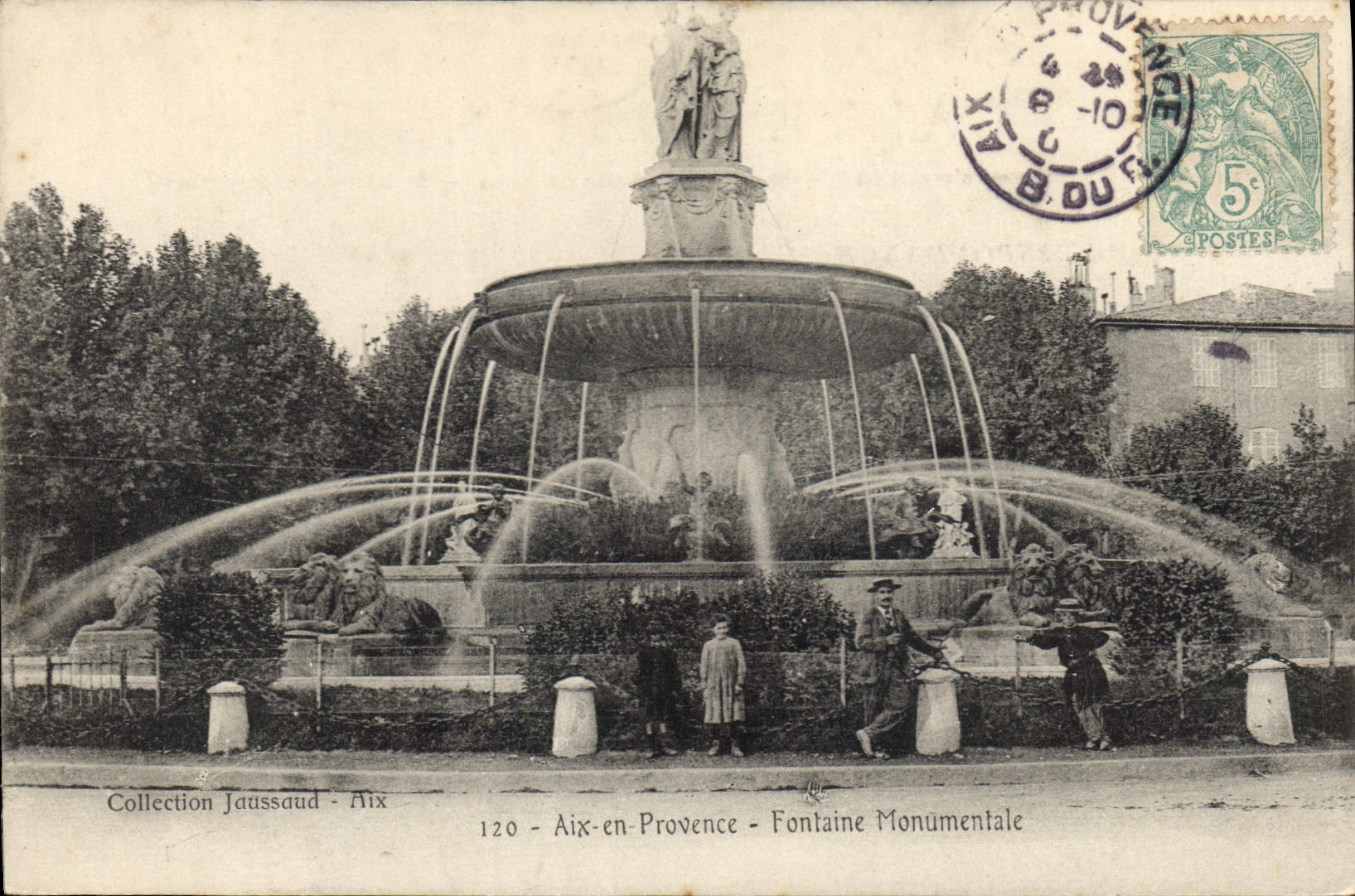 Aix-en-Provence — Fontaine Monumentale — Collection Jaussaud - Aix