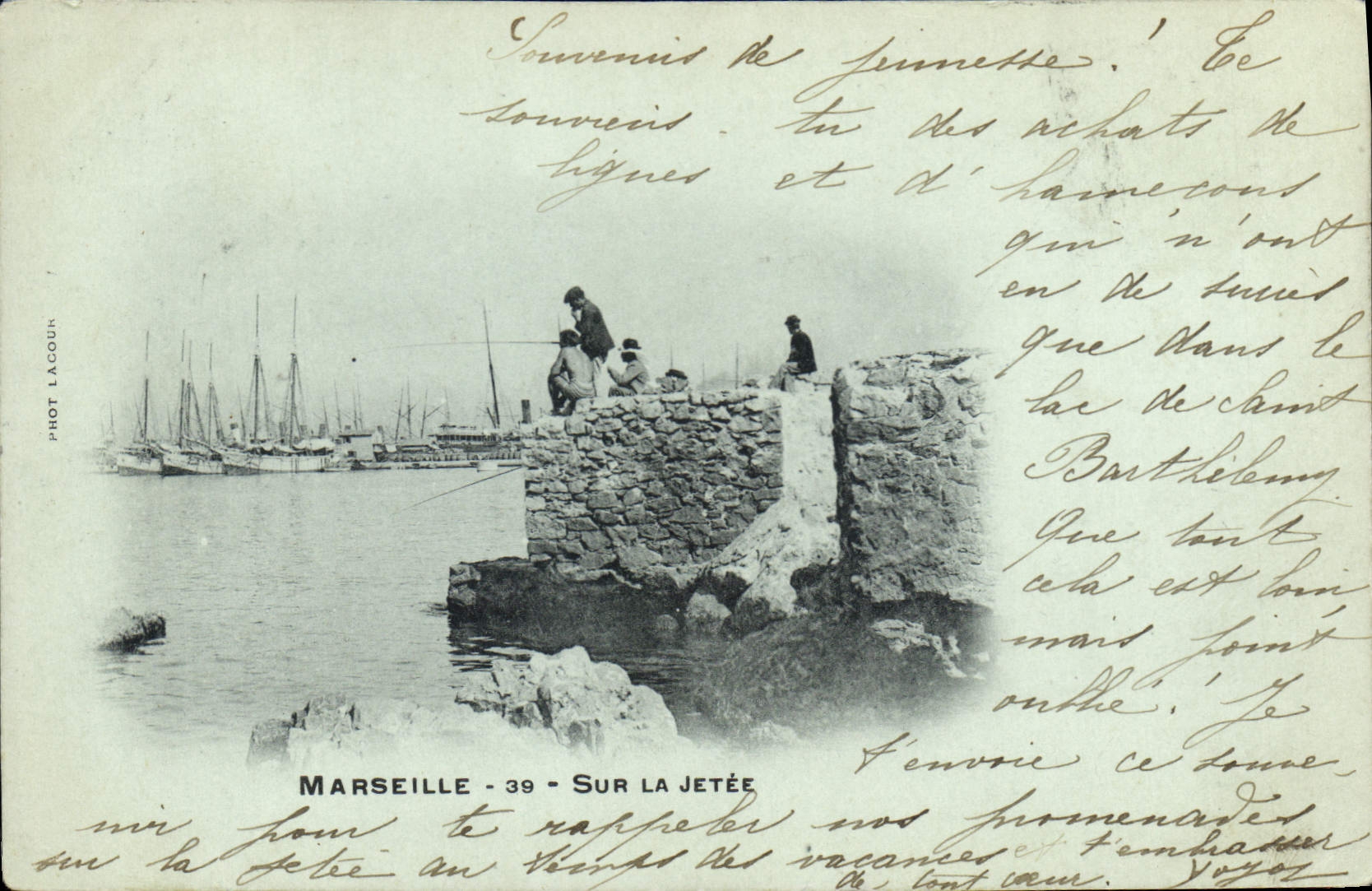 Marseille - 39 - Sur la Jetée — Phot. Lacoun