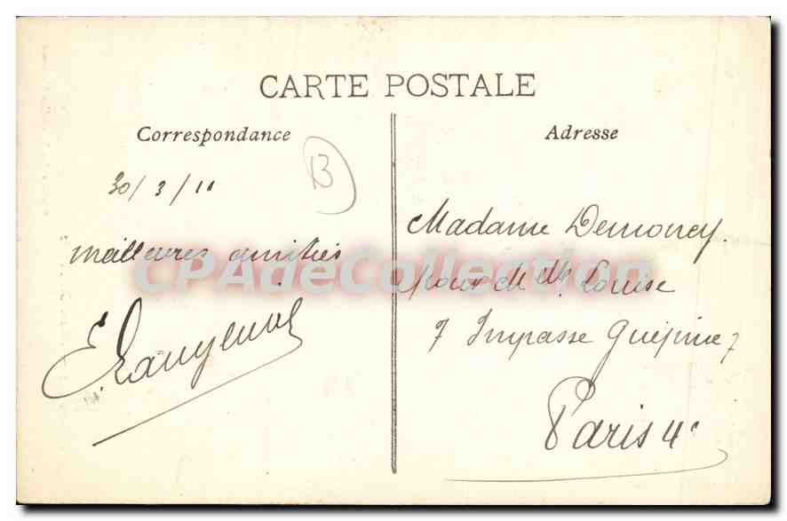 Marseille — Phare Ste Marie — Édition des Nouvelles Galeries — Reverso