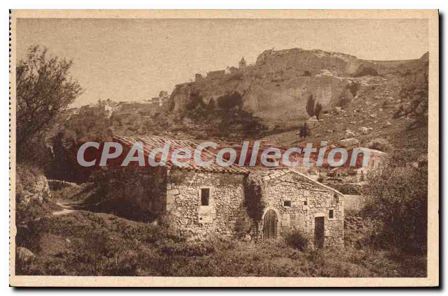 Les Baux - Vus du Vallon de la Fontaine — G.-L. Arlaud, édit. Lyon, n°5