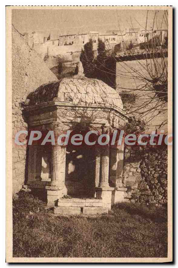 Les Baux — Pavillon en Cour d'amour de la Reine Jeanne — G.L. Arlaud, uitg. Lyon