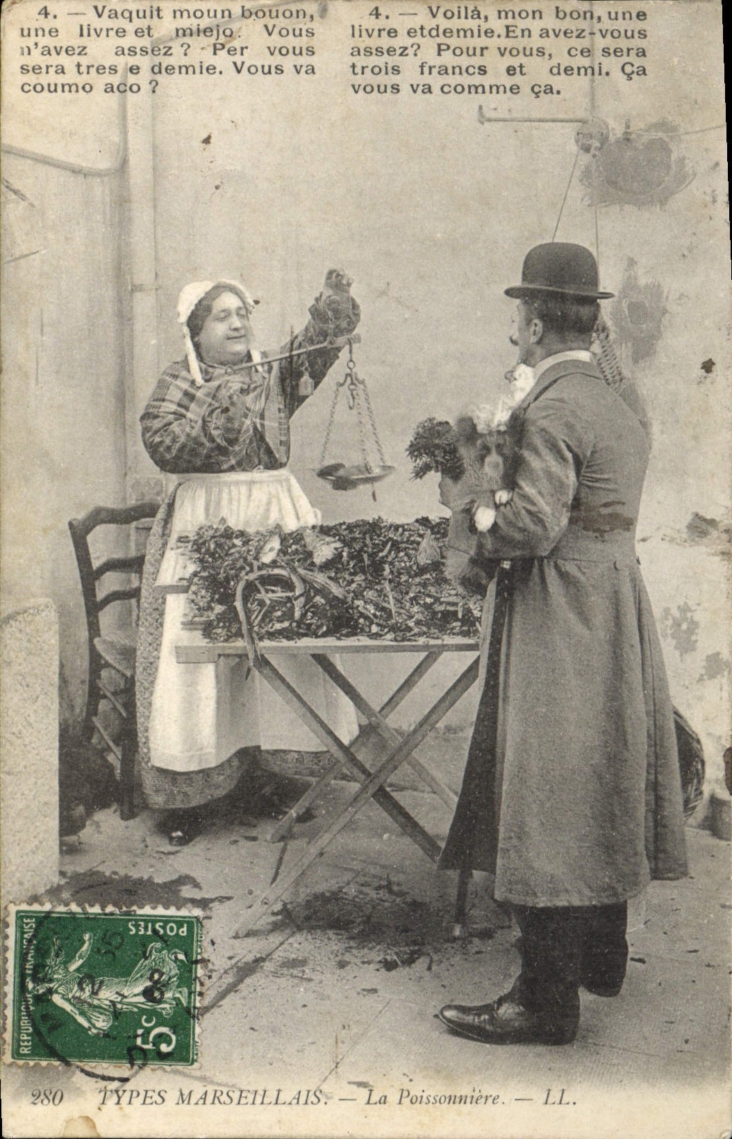 Poissonnière — Types Marseillais n°280 — LL.