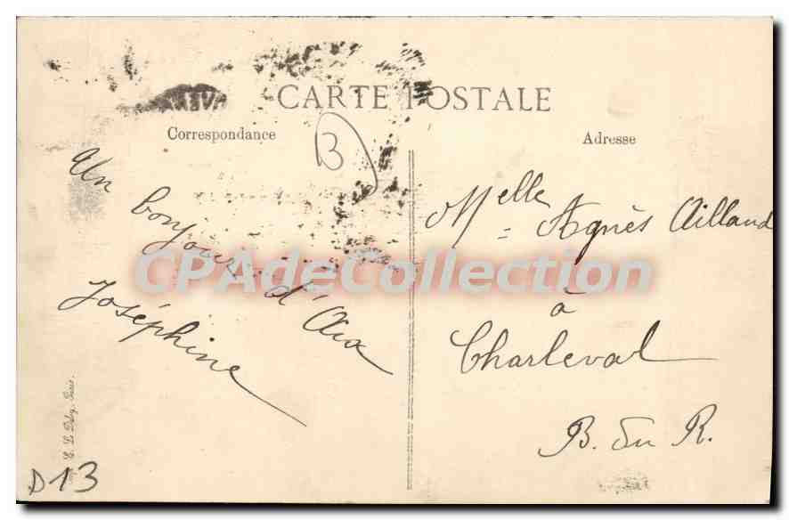 Aix-en-Provence — Faculté de Droit — éditeur inconnu, n° de série non visible — Rückseite
