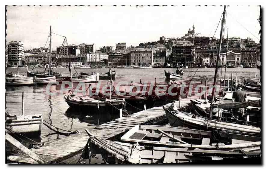 Port de Marseille — Vue du Vieux Port — Éditions de Claire, Marseille