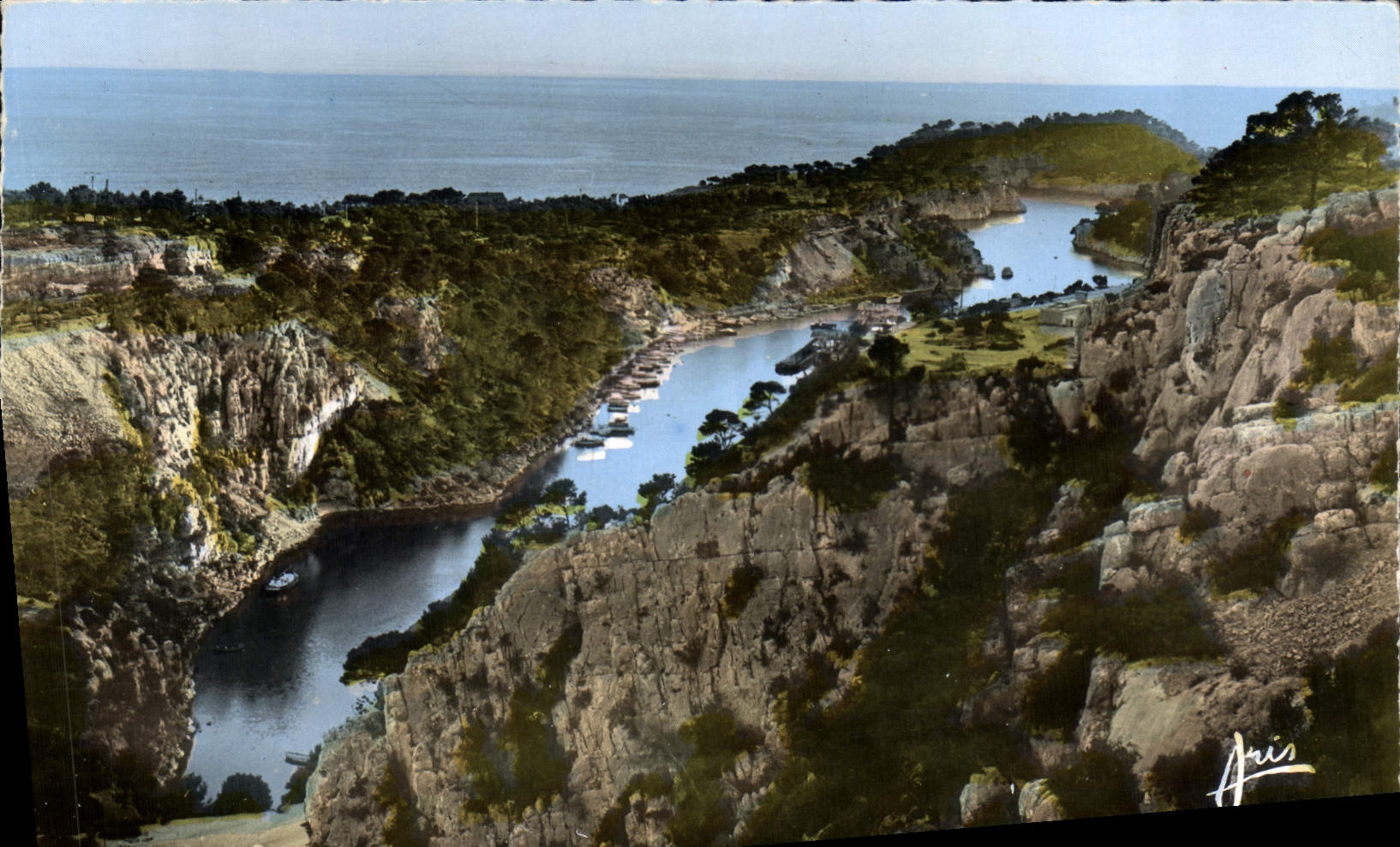 Les Calanques de Port-Miou — Côte d'Azur — Éditions ARIS - 1425