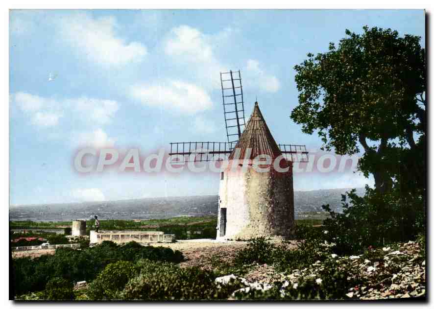 Le Moulin de Daudet — Provence — Éditions S.F.P.T. Nice - Anverso