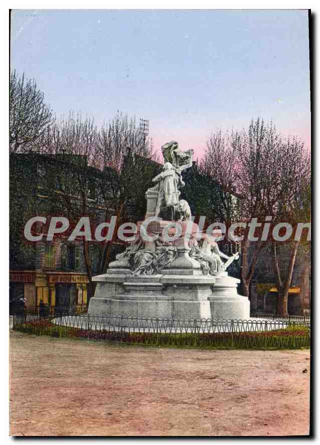 Aix-en-Provence — Monument de Mirabeau — Imprimerie d'Art 'Ada' (A.M.)