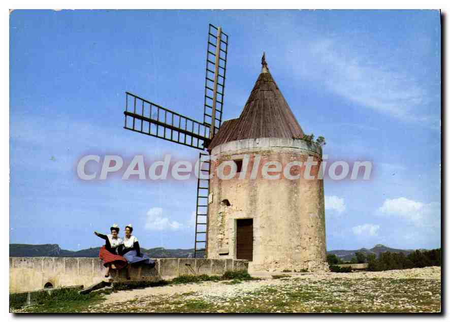 Moulin de Dandet — Fontvillle (Bouches-du-Rhône) — Éditions des Curiosités Naturelles