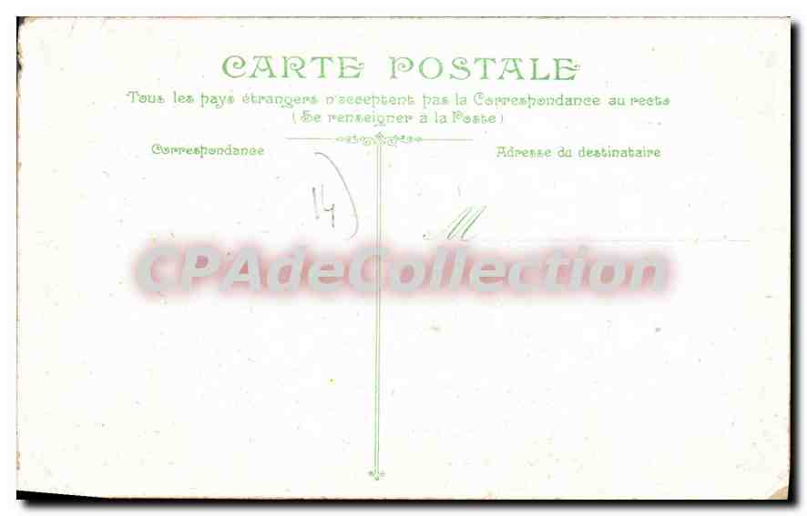 Caen — Vue vers le Château prise de Saint-Pierre — L.V.C. n°4 — Reverso