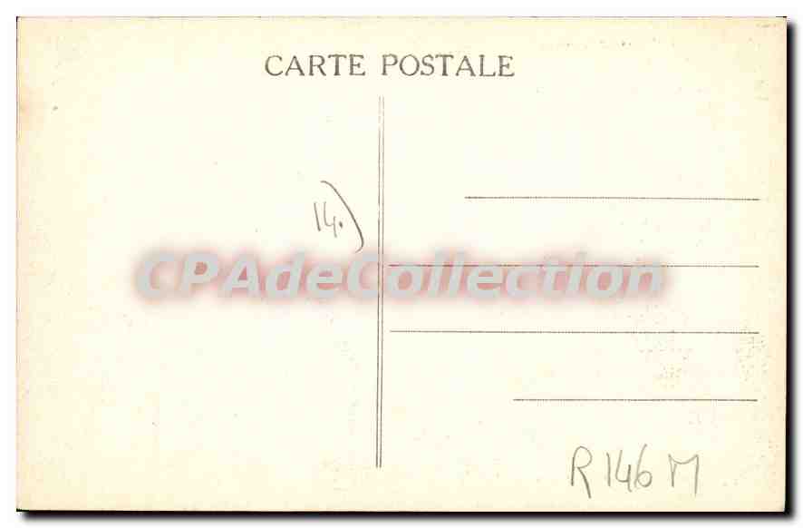 CPA Caen Maison Renaissance XVI siecle  — Verso